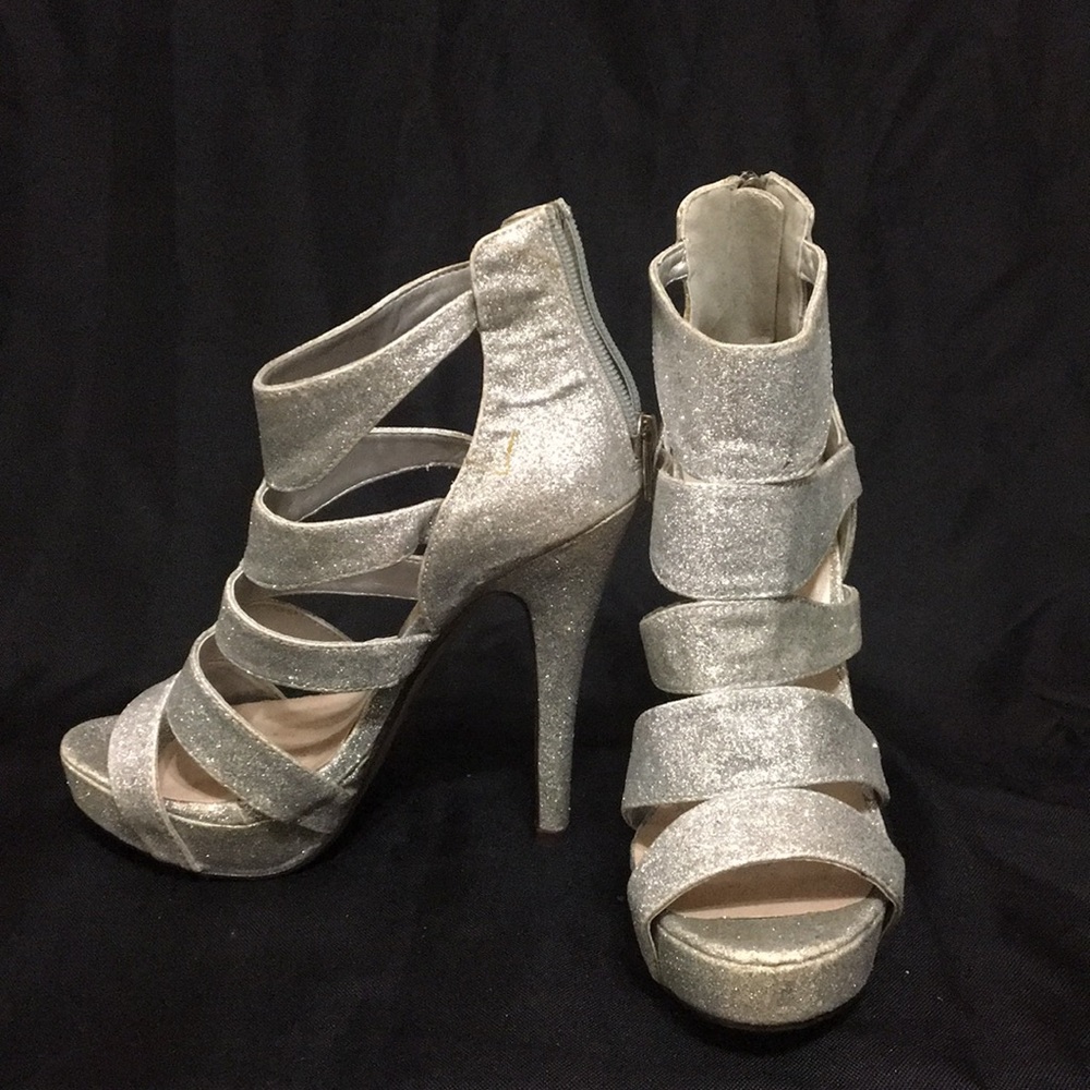 Glittery heels